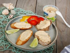 Rillettes de Daurade Coryphène au citron vert et pointe de wasabi