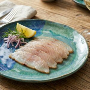 Marlin voilier fumé & tranché, sur plaque